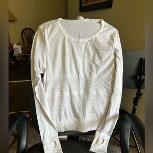 Lululemon Swiftly Tech Long-Sleeve Shirt White